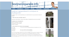 Desktop Screenshot of kozijnenreparatie.info
